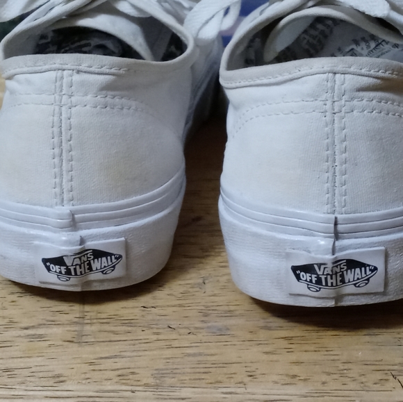 🇺🇸🏬VANS AUTHENTIC WHITE 2.0🏫📬ORIGINAL CLASSIC OLD SCHOOL.🐿LIKE 🆕 NEW! - Picture 11 of 15